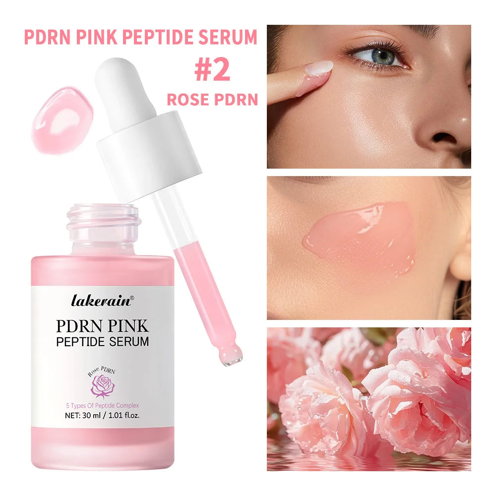 Pink Peptide Hydrating Face Serum for Radiant Skin - 1