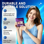 Moldable Silicone Instant Denture Set with Toothpaste and Toothbrush