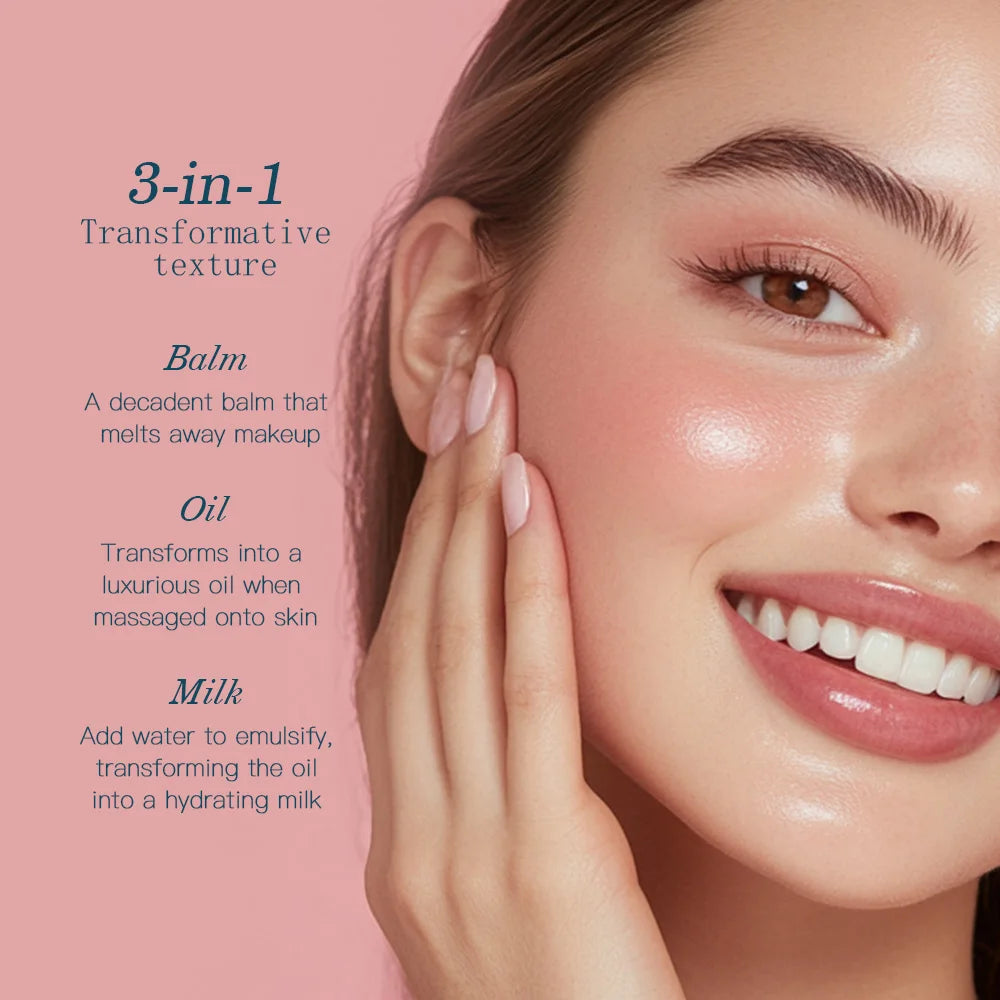 Collagen Hydrating Cleansing Balm for Deep Makeup Removal