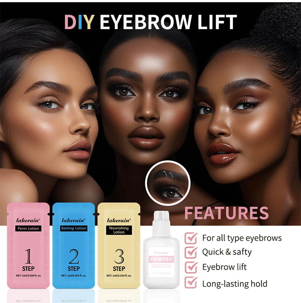 Professional Eyebrow Lamination and Shaping Kit - 9