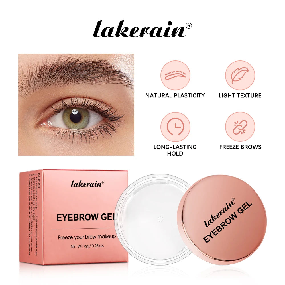Waterproof 3D Eyebrow Styling Gel for Natural Laminated Brows