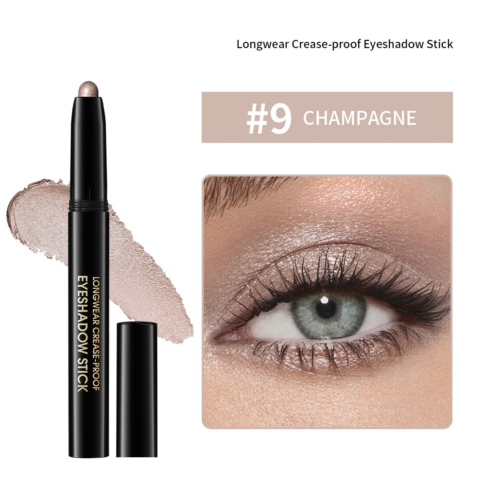 Longwear Smudge-Proof Shimmer and Matte Eyeshadow Pencil