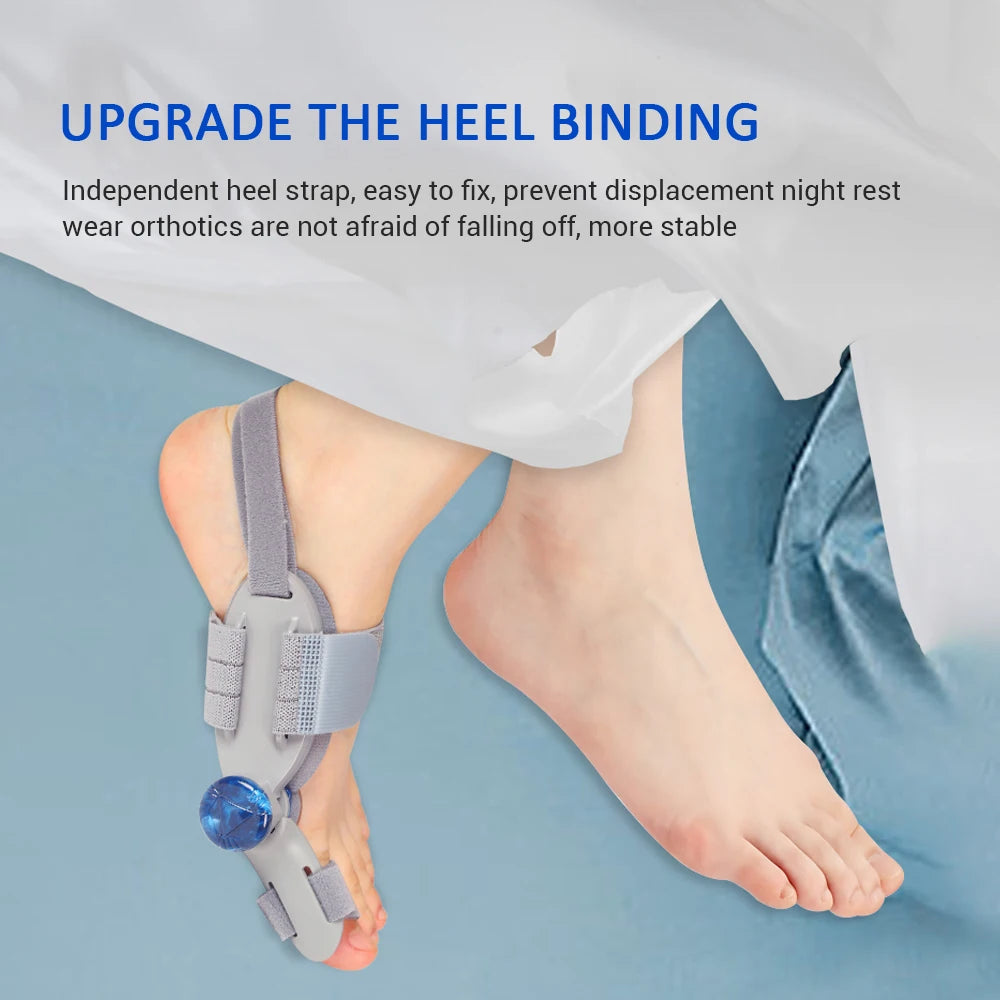 Adjustable Bunion Corrector and Toe Straightener for Foot Alignment