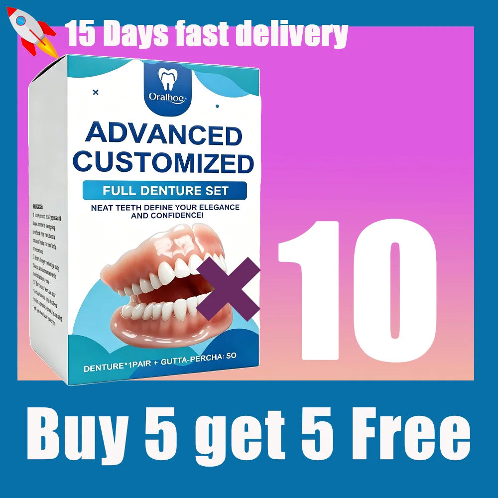 Temporary Denture Fitting and Dental Retouching Kit