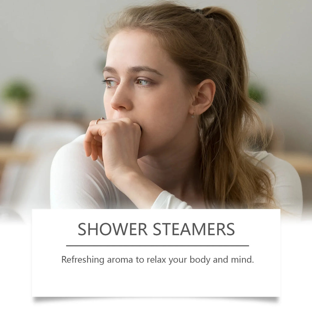 Aromatherapy Shower Steamers for Stress Relief and Relaxation