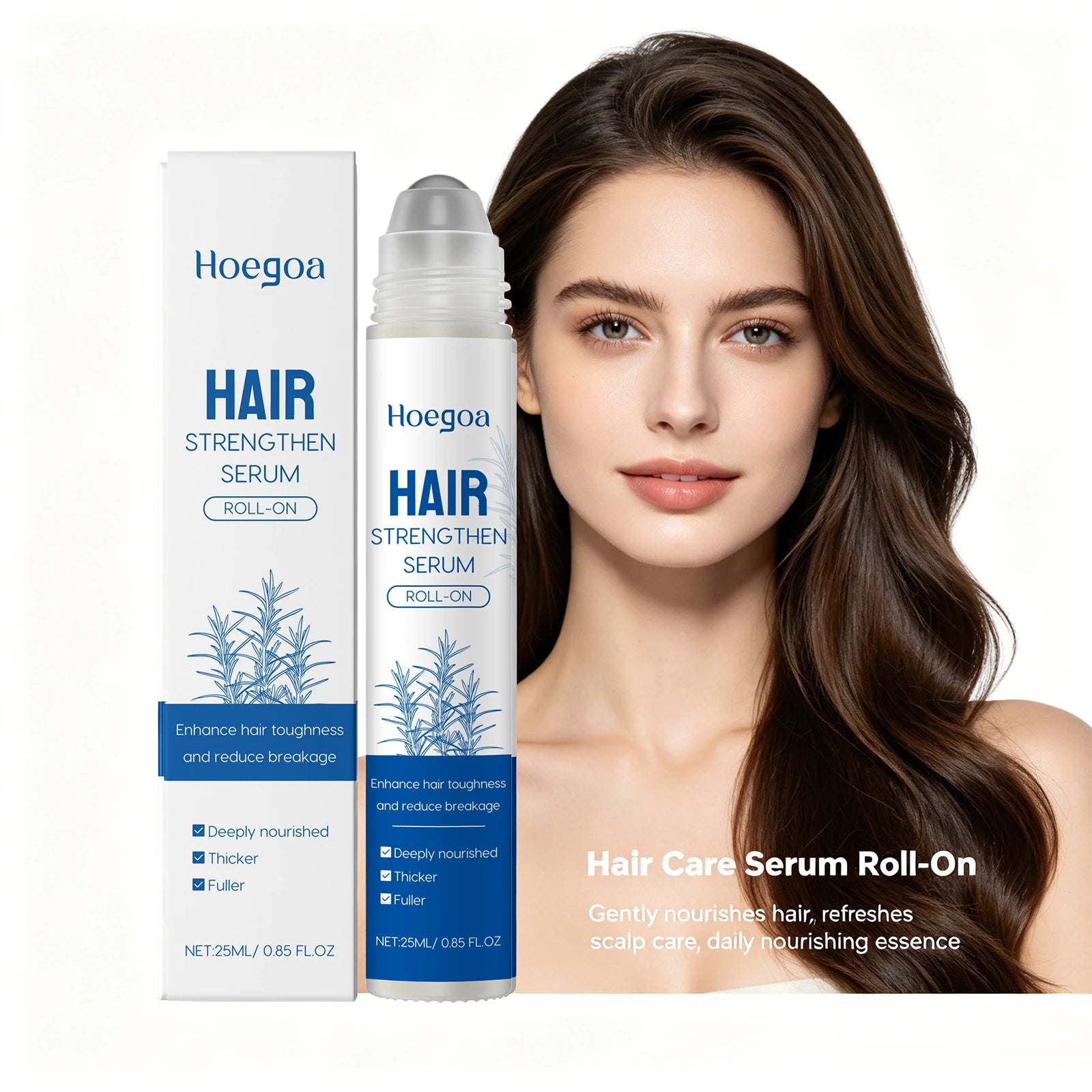 Rosemary Hair Growth Serum Roll-On for Scalp Stimulation - 5