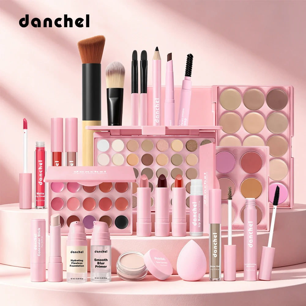 All-in-One Professional Makeup Set for Beginners and Travel