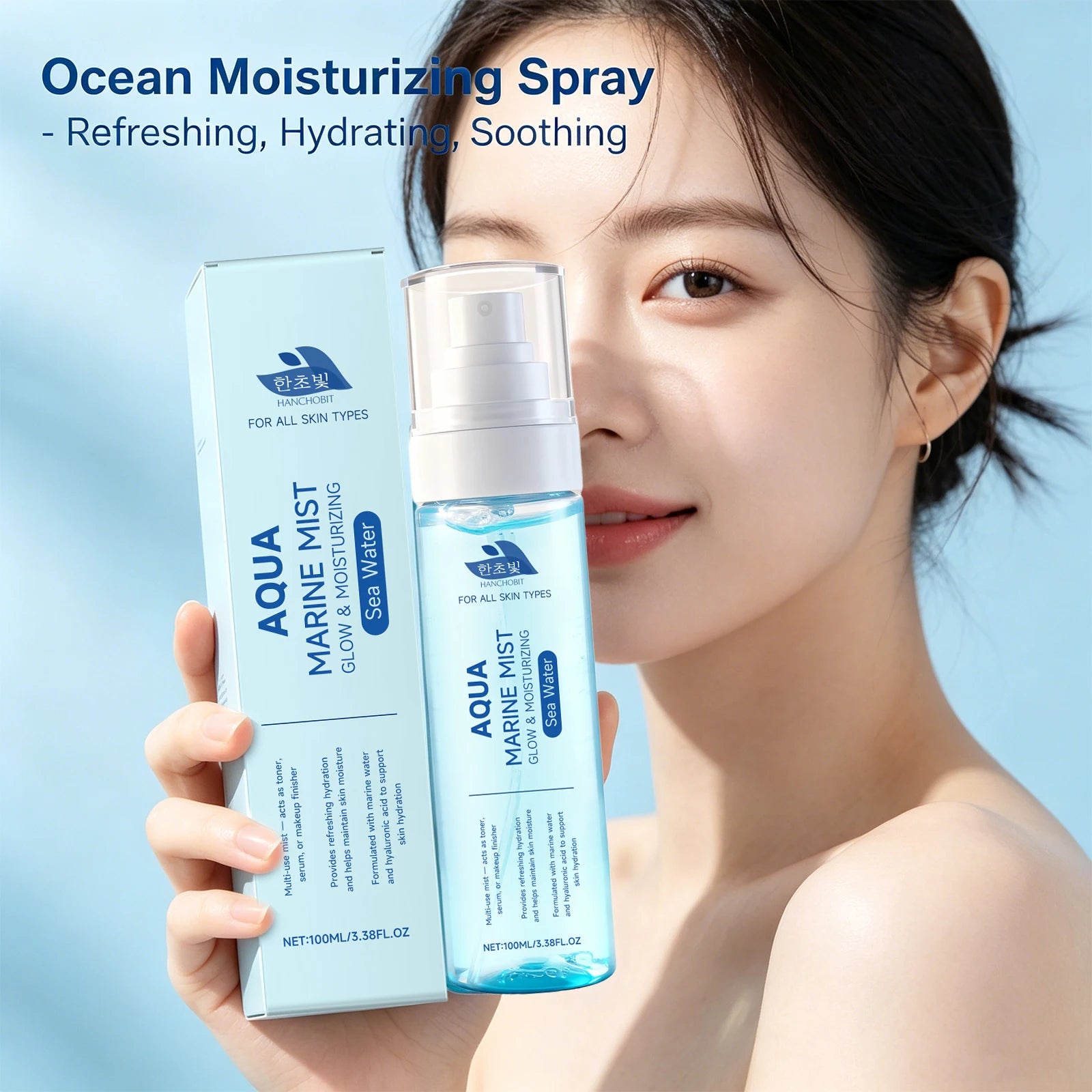 Sea Water and Hyaluronic Acid Hydrating Facial Mist - 4