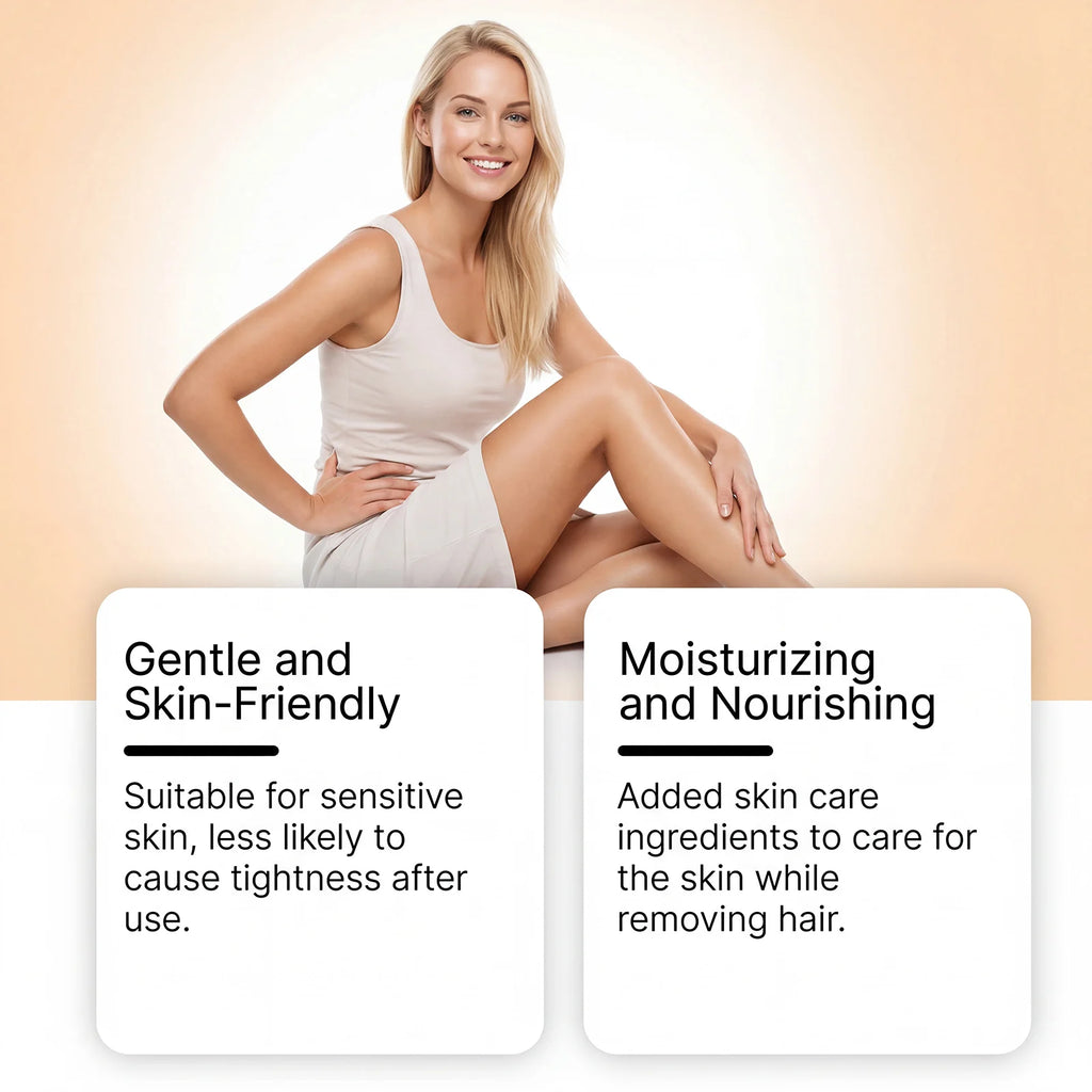 Painless Hair Removal Cream for Body and Sensitive Skin