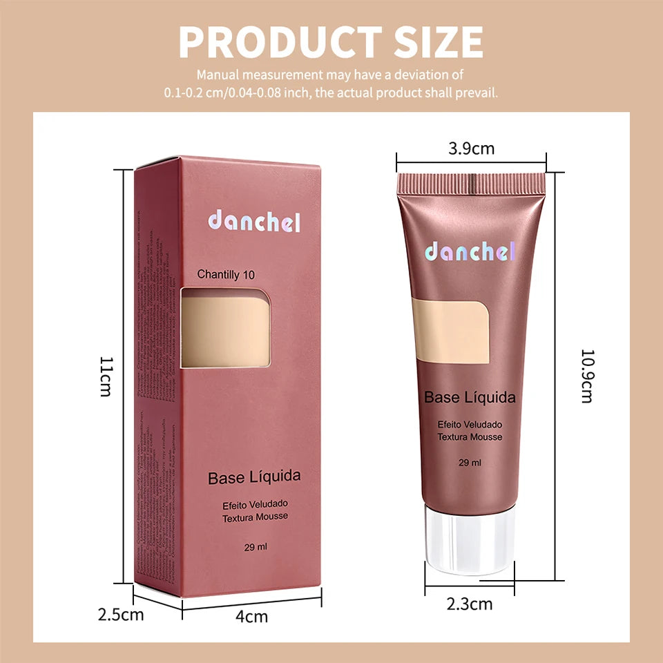 Long-Lasting Velvet Matte Liquid Foundation - 16