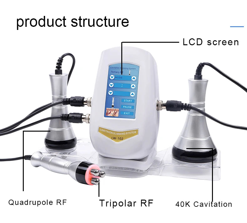 40K Ultrasonic Cavitation and RF Body Slimming Massager