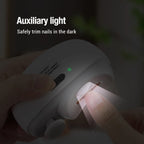 Automatic Electric Nail Trimmer with LED Light