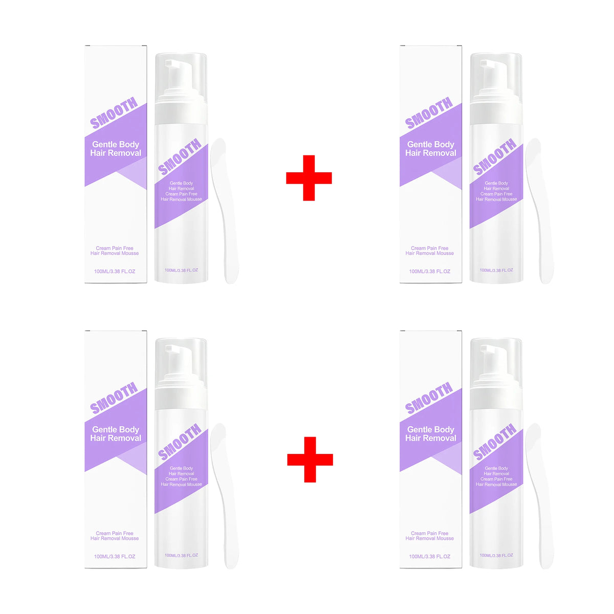 Painless Hair Removal Mousse Foam for Smooth Skin