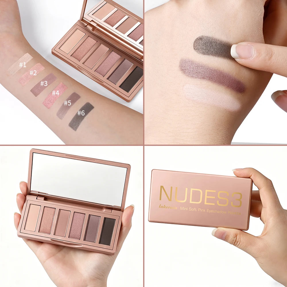 Mini Soft Pink Eyeshadow Palette