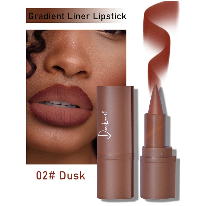 Matte Velvet Gradient Lip Liner and Lipstick Pencil