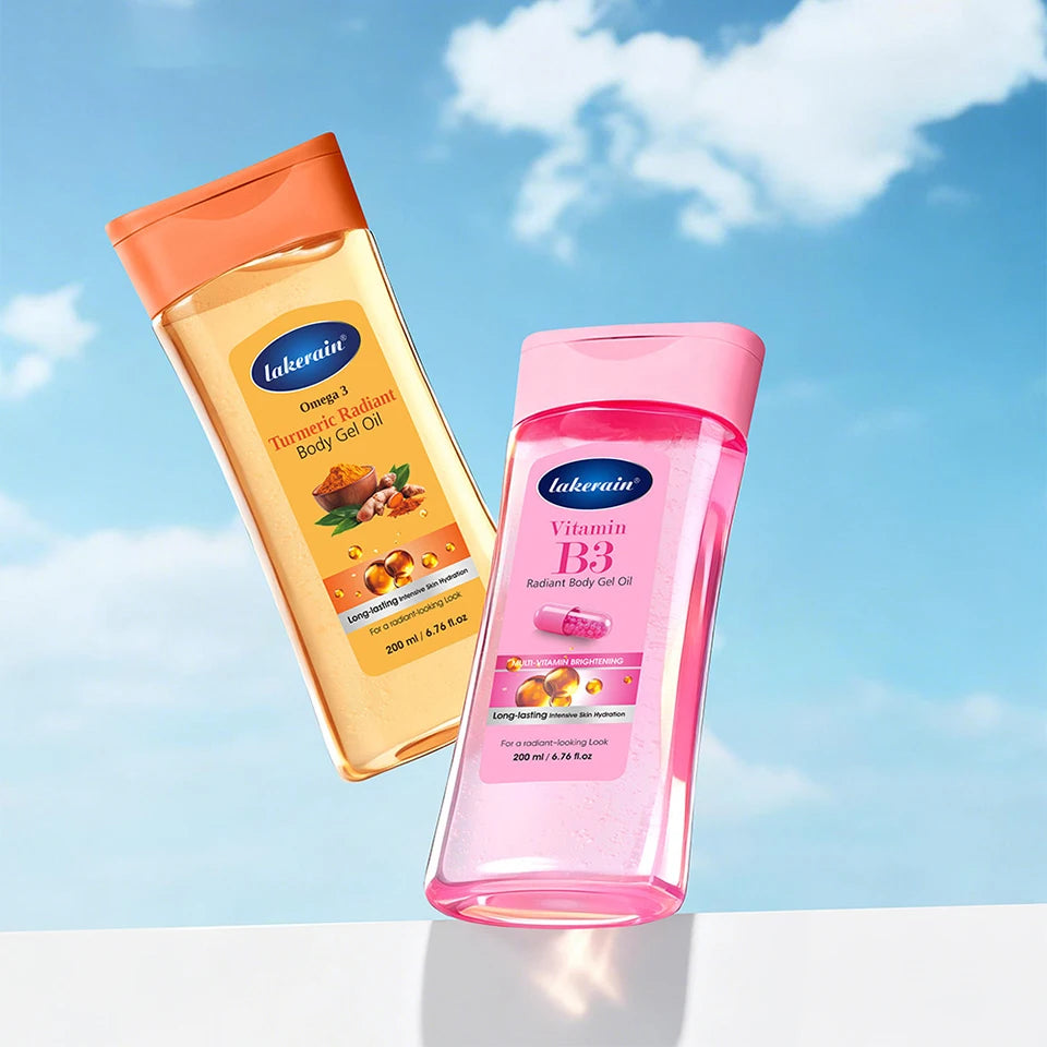 Radiant Nourishing Body Gel Oil for Soft Glowing Skin
