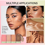Multi-Purpose Waterproof Contour and Bronzer Stick