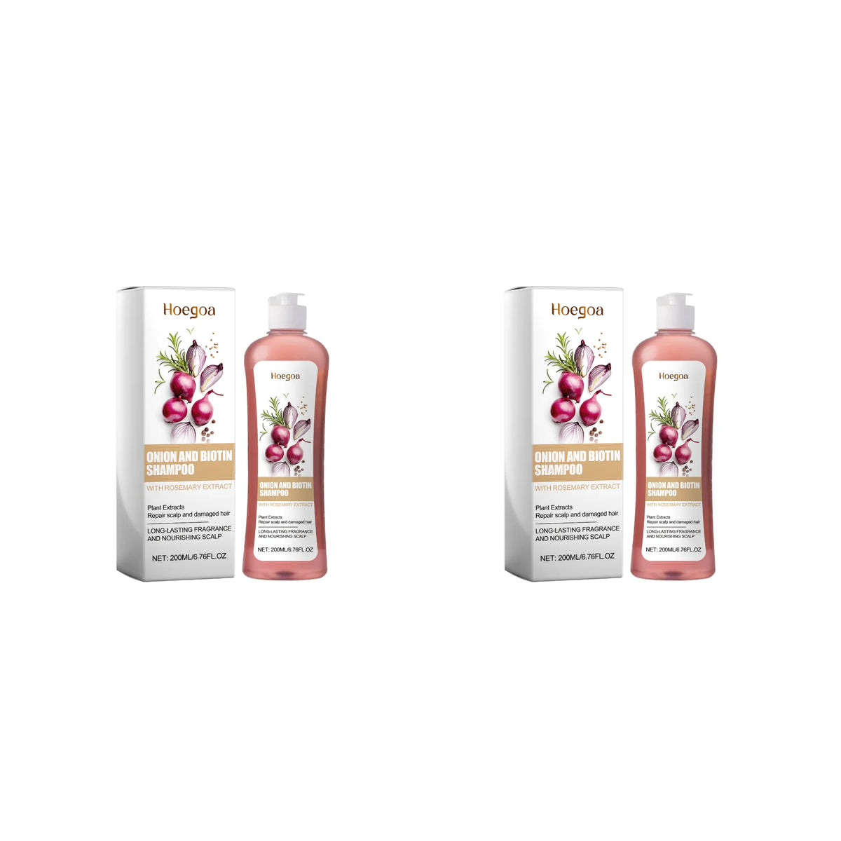 Onion and Biotin Repair Shampoo for Damaged Hair