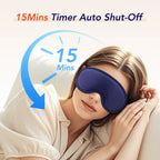 Heated 3D Massage Eye Mask for Dry Eyes and Stress Relief