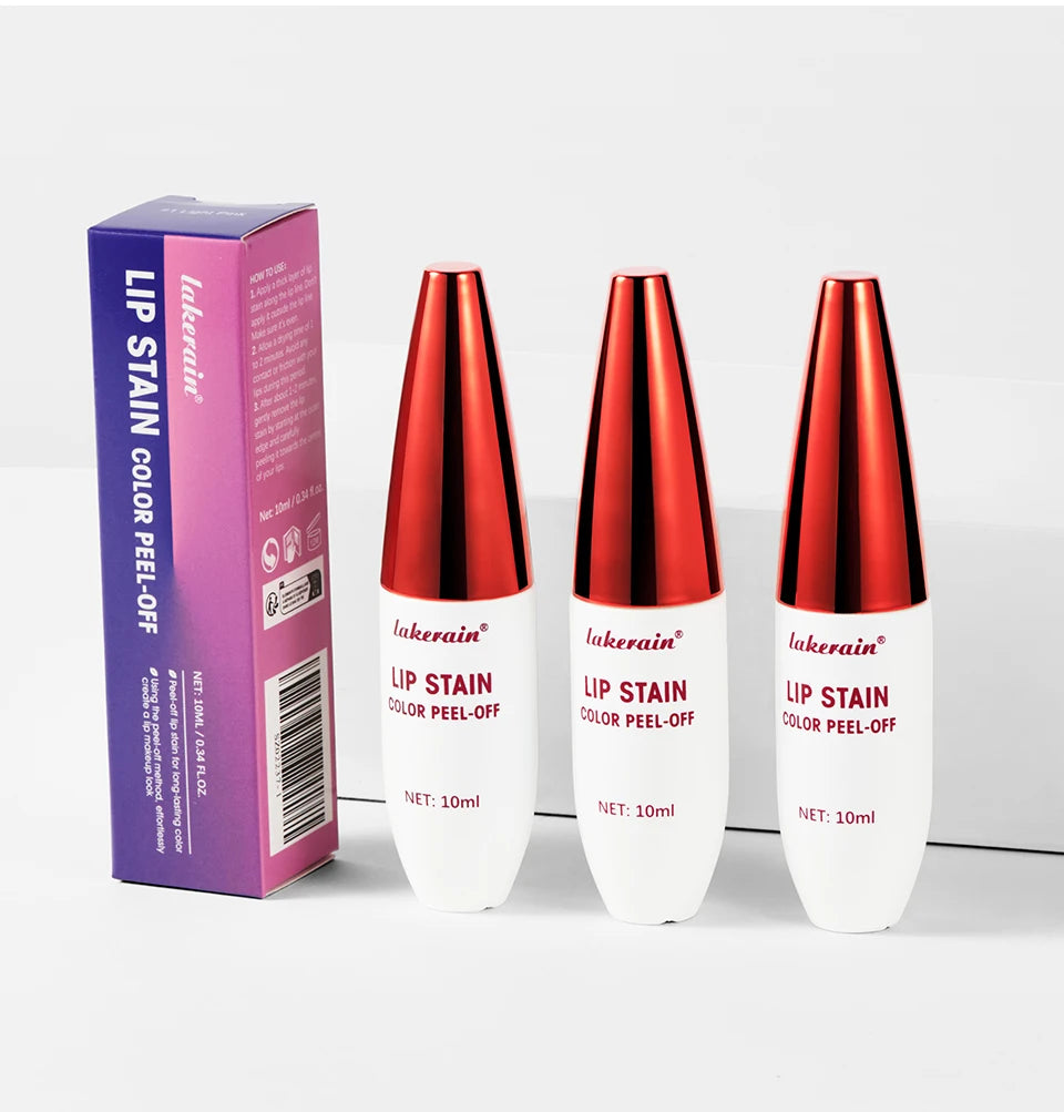 Waterproof Peel-Off Lip Stain Matte Tint