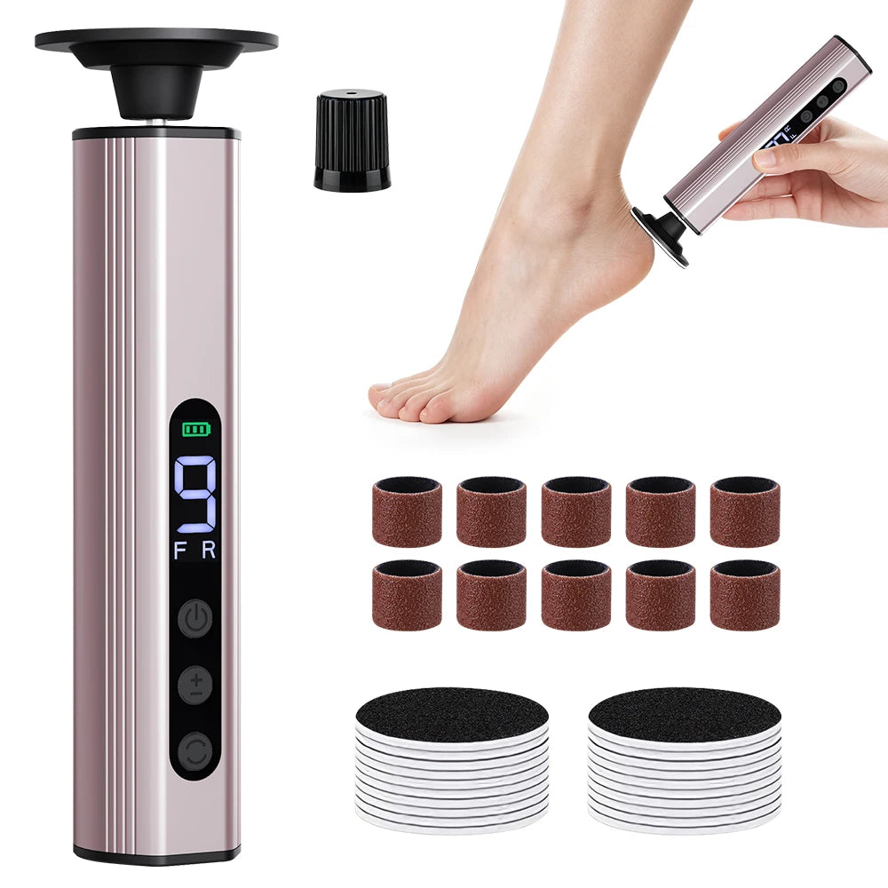 Electric Callus Remover and Manicure Foot File Tool - 1