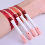 4-Piece Velvet Matte Lipstick Set Waterproof Long-Lasting