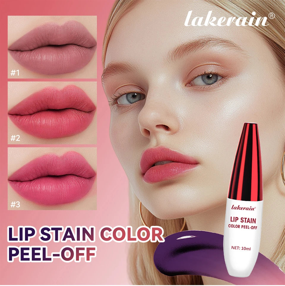 Waterproof Peel-Off Lip Stain Matte Tint - 7