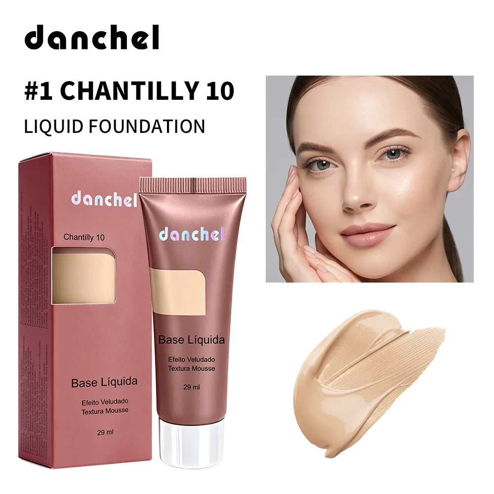 Long-Lasting Velvet Matte Liquid Foundation - 28