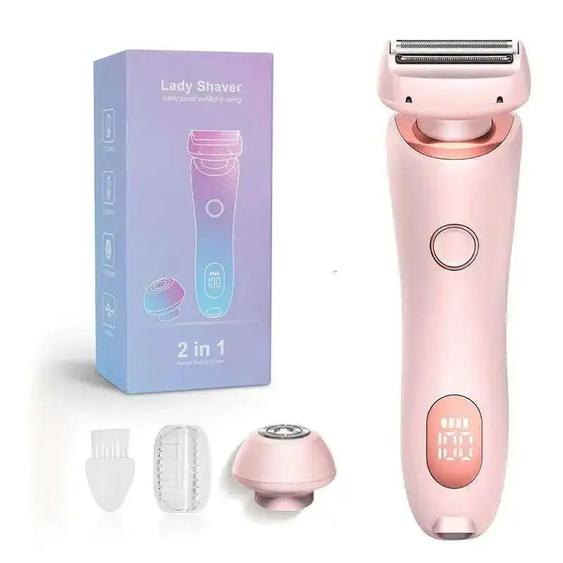 2-in-1 Painless Electric Shaver for Women - 12