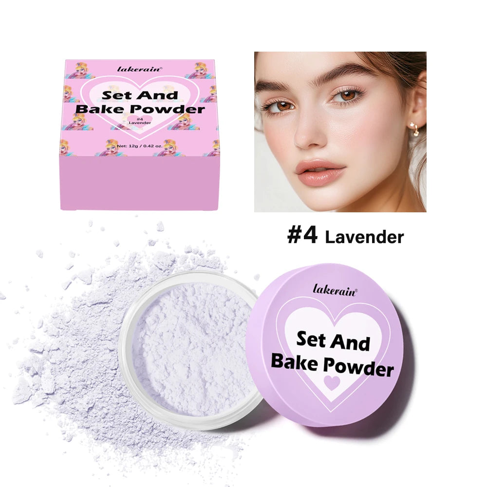 Oil-Absorbing Matte Setting and Baking Face Powder