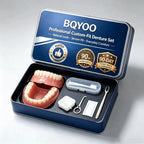 Moldable Silicone Denture Set for Instant Natural Smile