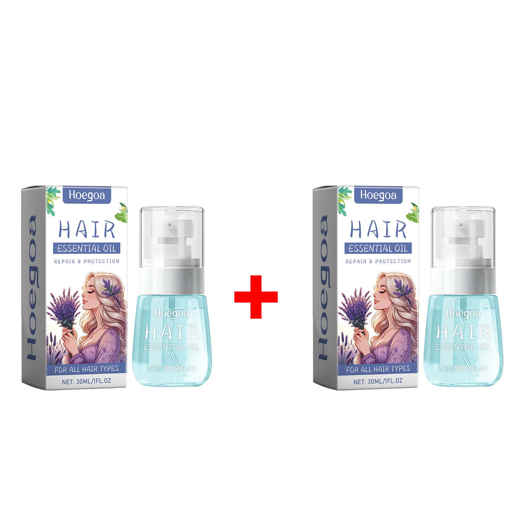 Lavender Anti-Frizz Hair Repair Oil for Dry Damaged Hair