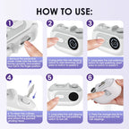 4-in-1 Electric Nail Clipper and Polisher Set