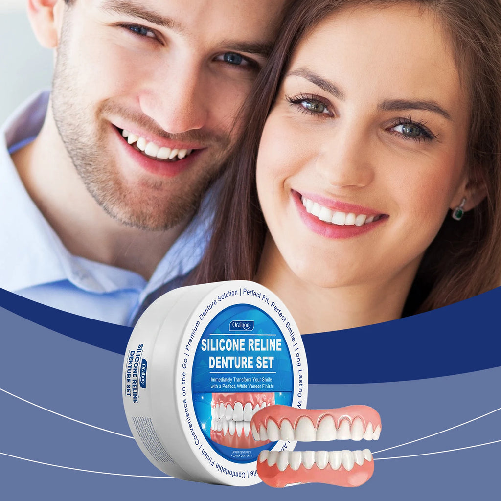 Temporary Silicone Denture Reline and Repair Kit