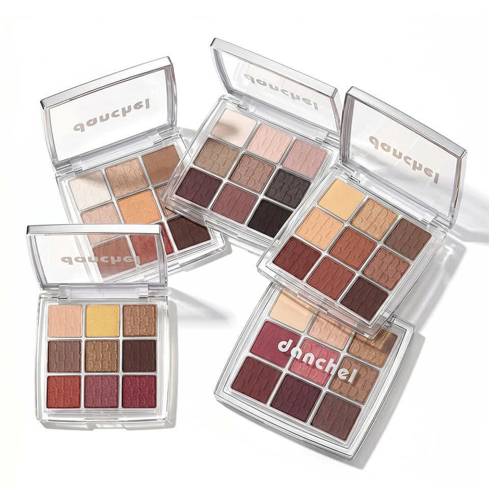 9-Shade Matte and Shimmer Eyeshadow Palette - 19