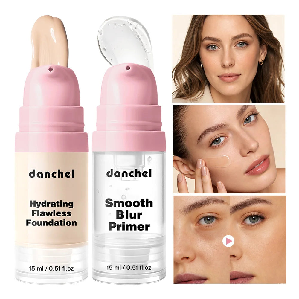 Smoothing Primer and Hydrating Liquid Foundation Set
