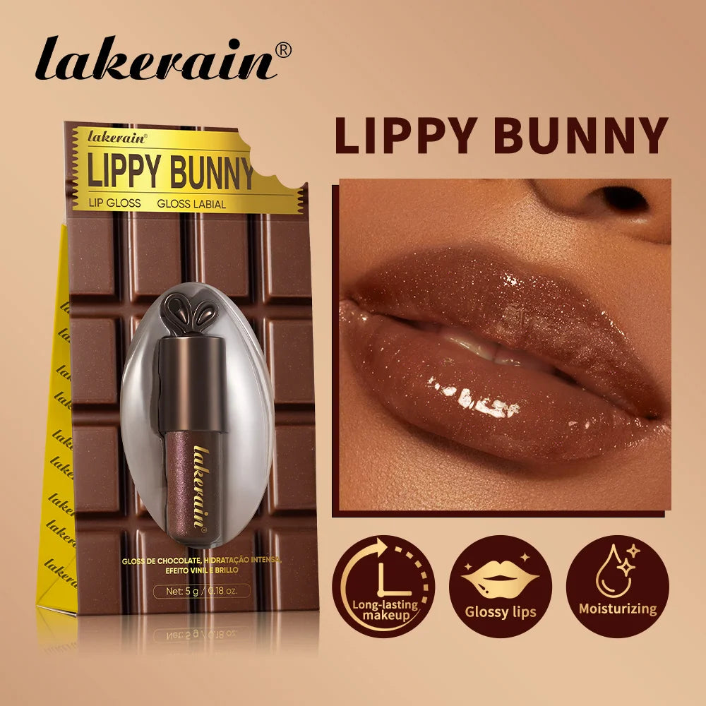 Deep Moisturizing Chocolate Shimmer Lip Gloss