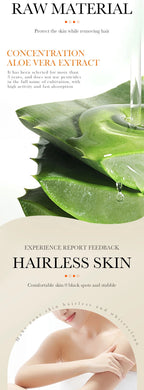 Painless Aloe Vera Hair Removal Cream for Full Body
