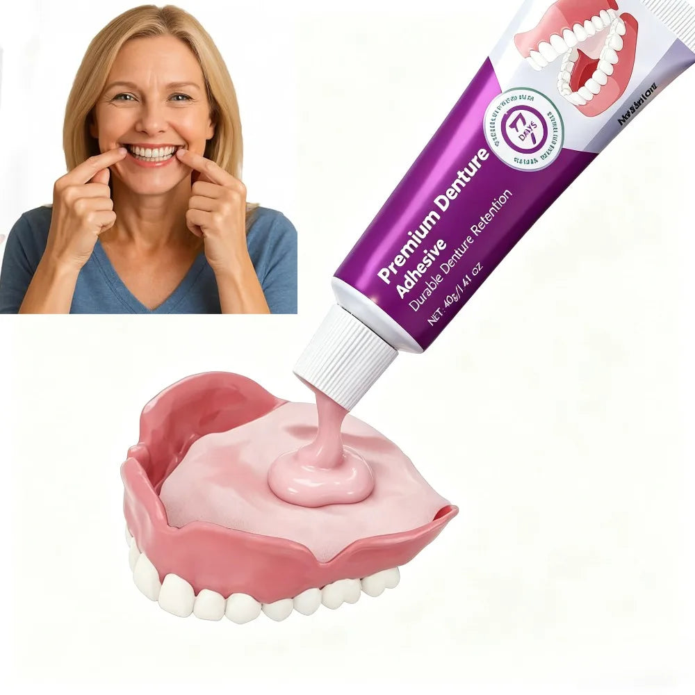 Premium Denture Adhesive Cream for Long-Lasting Comfortable Hold - 2