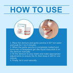 Cosmetic Denture Set for Temporary Smile Enhancement