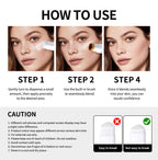 Color-Adapting Foundation Stick with Built-in Blending Brush