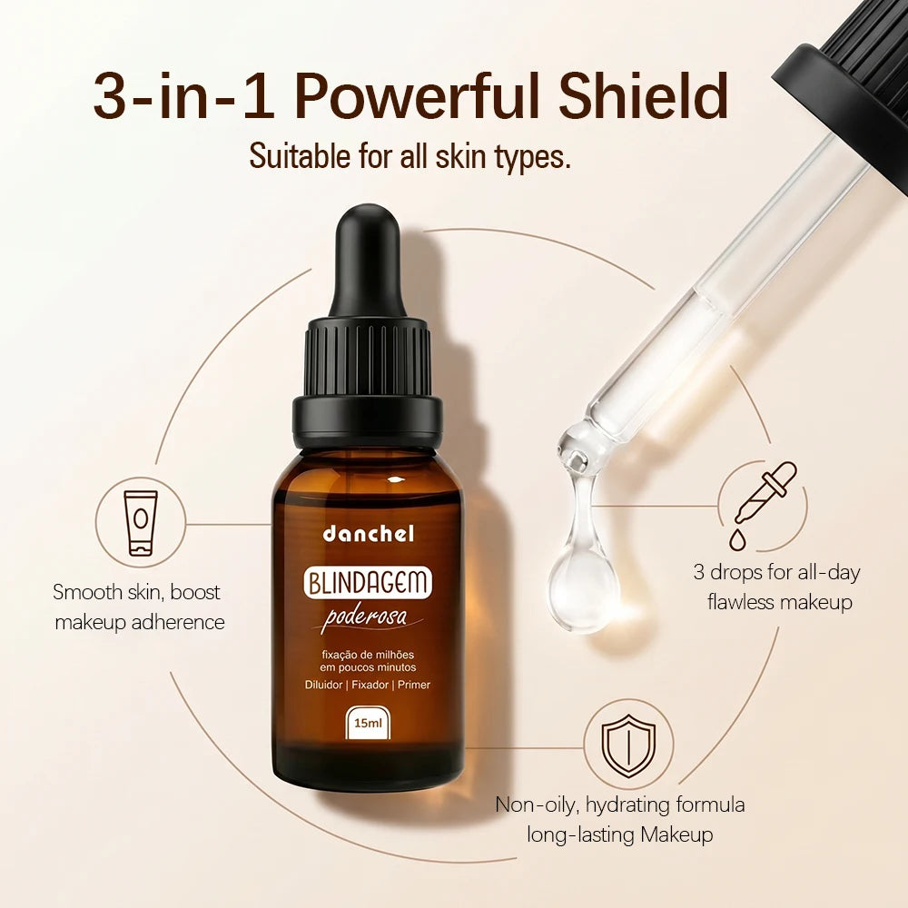 3-in-1 Makeup Primer, Fixer, and Reviver Serum - 3