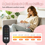 USB Heated Cat Plush Pillow for Pain Relief and Relaxation
