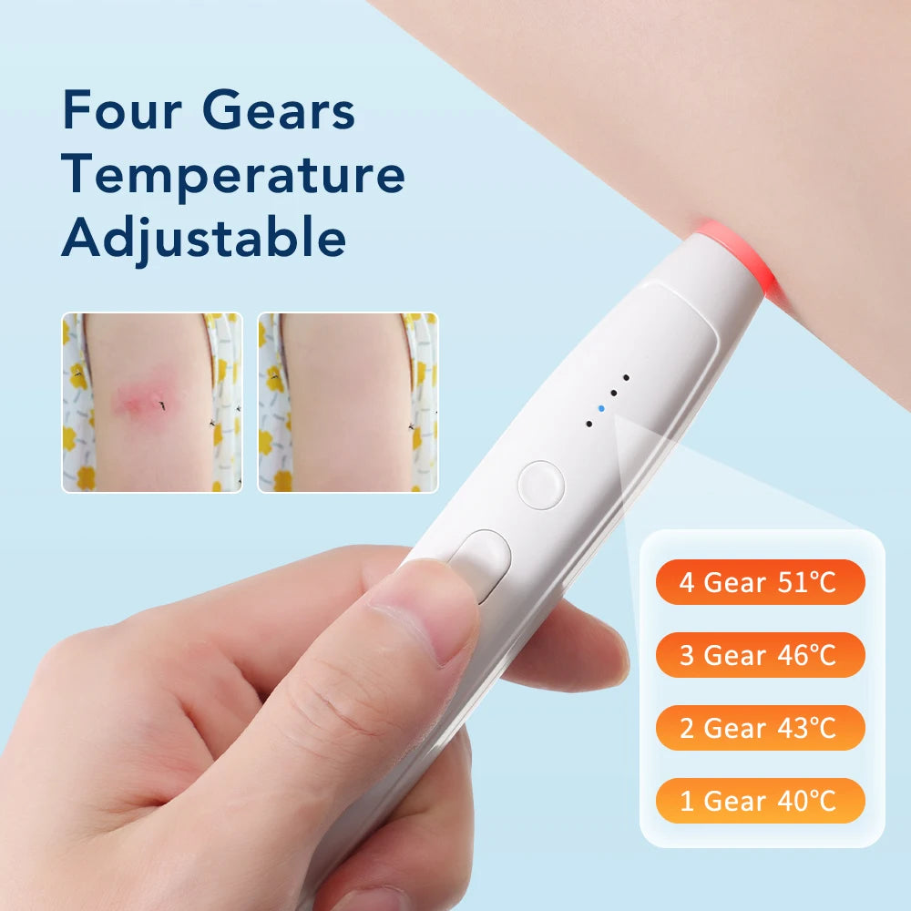Electronic Itch Relief Pen for Insect Bites and Stings