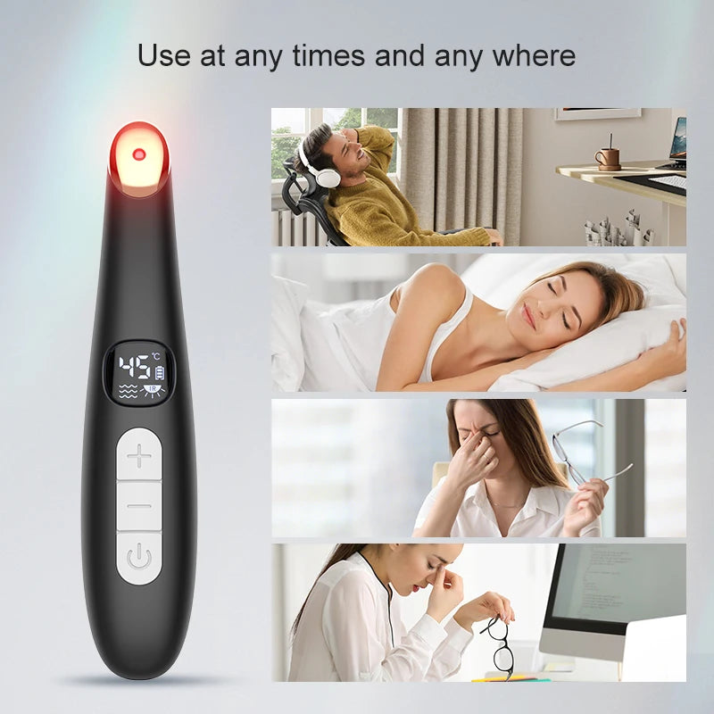 3-in-1 Heated Eye and Face Rejuvenation Wand