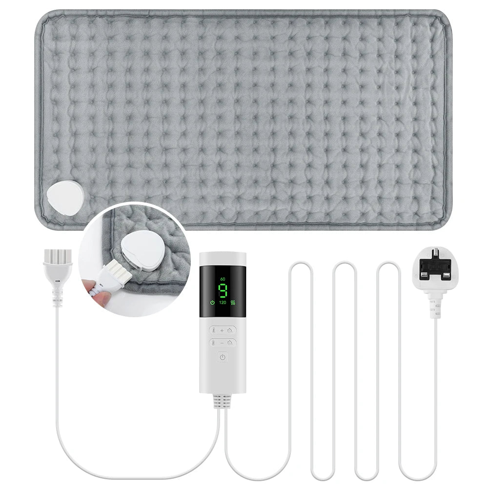 Electric Heating Pad for Back, Neck and Shoulder Pain Relief