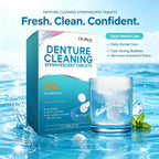 Effervescent Denture Cleaning Tablets for Retainers and Aligners