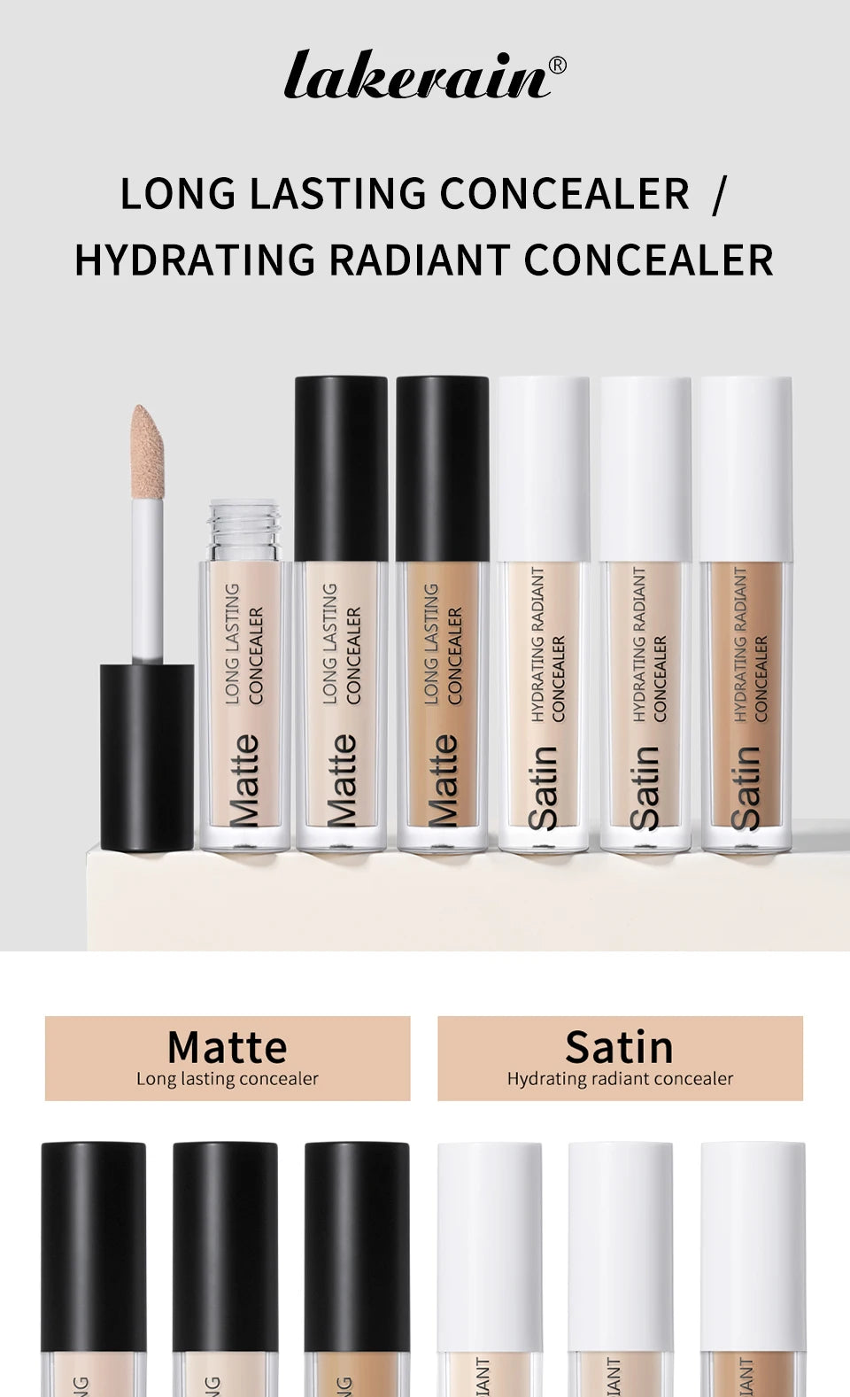 Full Coverage Long-Lasting Matte Liquid Concealer - 7