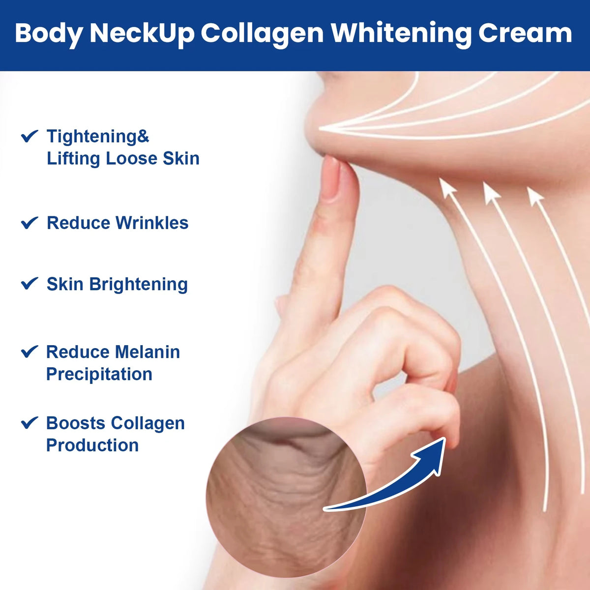 Anti-Aging Neck Firming Cream for Face and Neck Tightening