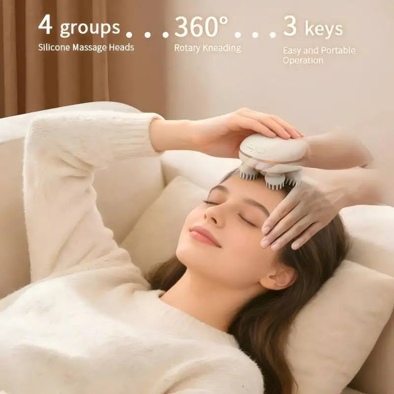 Electric Cordless Scalp and Body Massager